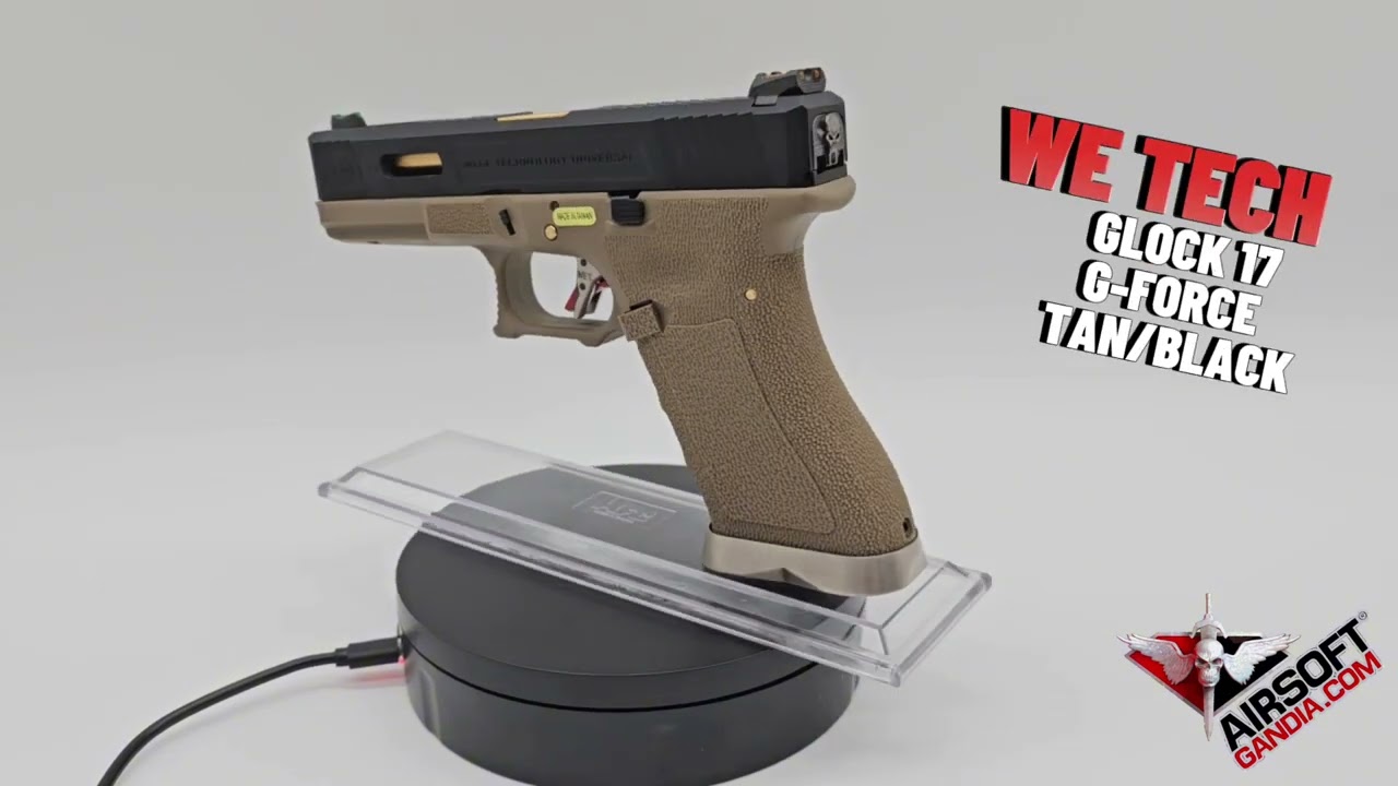 WE-TECH Glock 17 ガスガン ブラック/タン Amazon.co.jp: WE-TECH G17 Gen.5 ガスブローバックガン