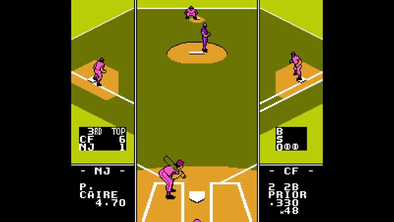 Baseball Stars 2 Single Game Victory (NES)