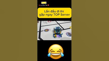 Lần đầu đi thi gặp ngay Top Server Robocon #robocon #robocondonganh