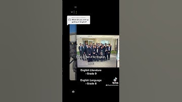 My English GCSE Grades #alevels #cambridge #studentathlete #year13