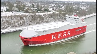 Winter Wonderland! Ship Spotting in the snow!