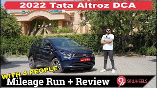 2022 Tata Altroz DCA Automatic Detailed First Drive Review || Mileage Run Included || 91Wheels