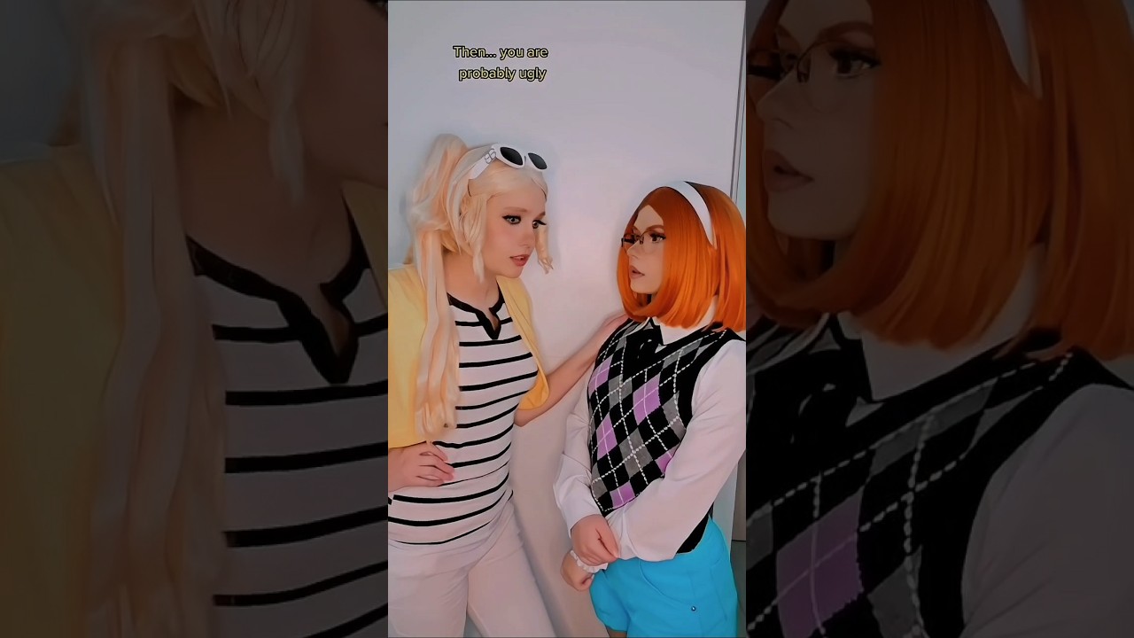 If somebody EVER calls you ugly| Chloé Bourgeois & Sabrina Raincomprix@nikkihatsunecosplay#cosplay