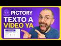 ¡Crea Vídeos de Texto a Vídeo en MINUTOS con Pictory AI!