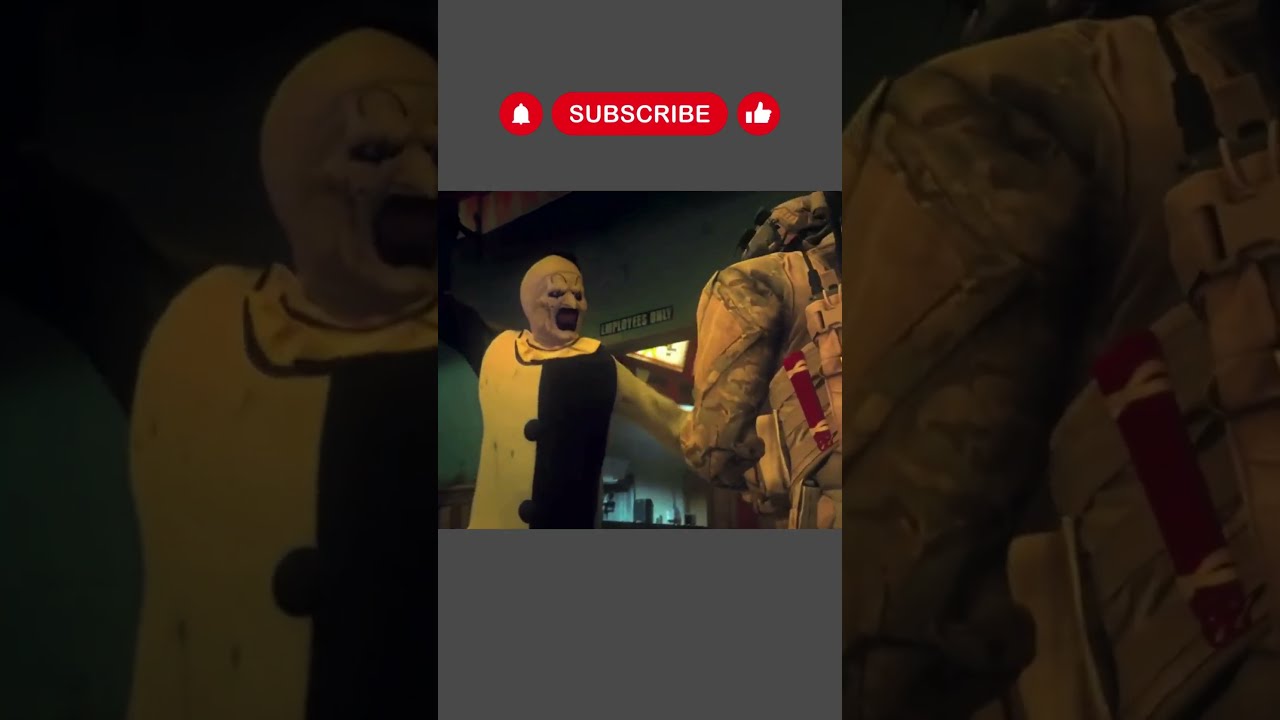 Terrifier X Call Of Duty Collaboration Pack Warzone Mobile Teaser Trailer Shorts CODMLeaks