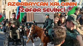 AZƏRBAYCAN XALQININ ZƏFƏR SEVİNCİ. ƏN MARAQLI VƏ YADDA QALAN ANLAR...