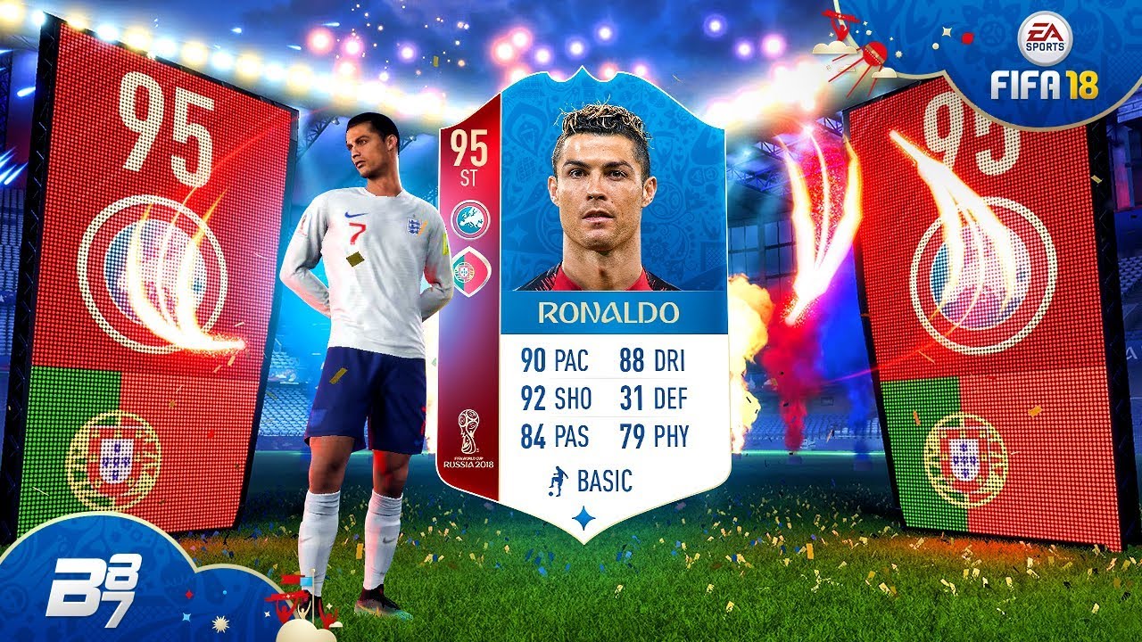 Ronaldo In A Pack Fifa 18 World Cup Youtube