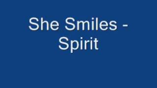 She Smiles - Spirit chords