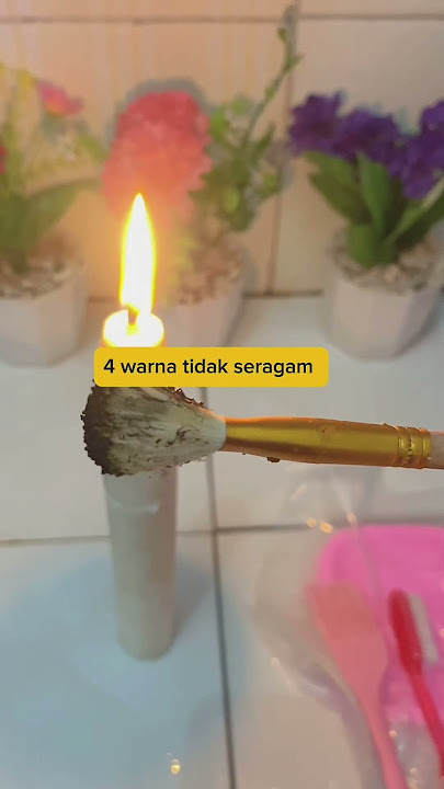 Ciri ciri kuas dari kulit babi. Jangan lupa cek kuas  make up, kuas kue atau perabotan lainnya