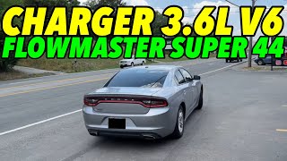 2013 Dodge Charger 3.6L V6 w/ FLOWMASTER SUPER 44 SERIES!