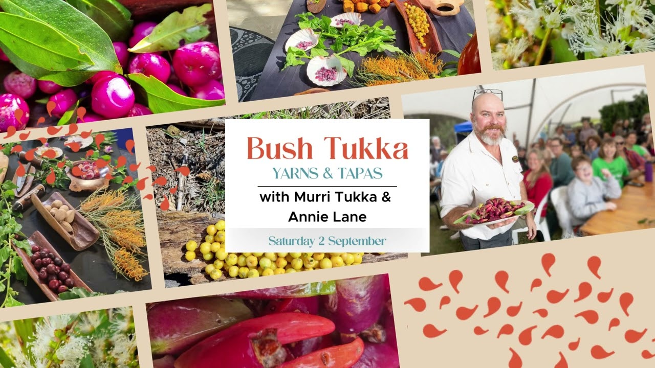 BUSH TUKKA Yarns & Tapas part of Tastes of Moreton Bay Feastival 2023