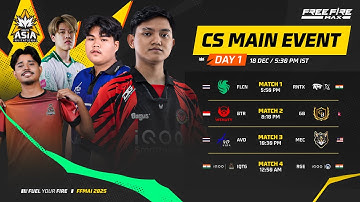 🔴 [HI] FFMAI 2025 | CS Main Event - Qualifiers Day 1