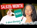 Easiest Way To Make Money $5,000 A Month With Printed T-Shirts | Step By Step | Print ON Demand