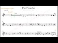 The Preacher Horace Silver Tenor Sax Bb Videoscore