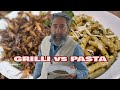 Grilli vs pasta