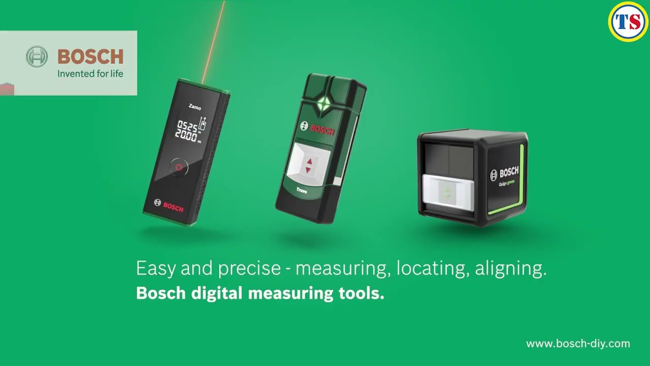 Bosch Zamo Set Digital Laser Measure, Classic Green