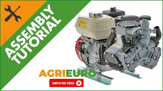 Comet MTP P40/20 SC 4T Engine-driven Sprayer Pump - Honda GX120 Engine - Assembly tutorial screenshot 5