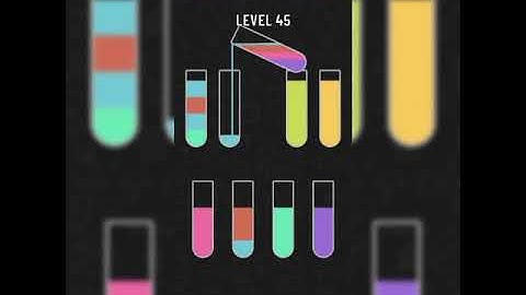 water sort puzzle level 45