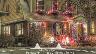 [Nightcore] Pentatonix - That's Christmas To Me