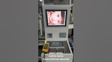 4 colors CI flexo printing machine kraft paper coated paper 150m/min #flexographic