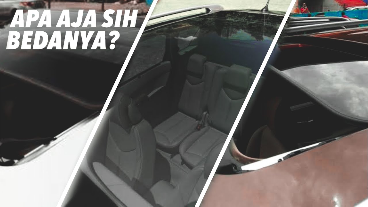 Perbedaan Sunroof, Moonroof, dan Panoramaroof secara detail! YouTube
