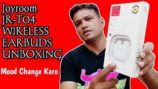 JoyRoom JR-T04 Wireless Earbuds Unboxing (Mood change ho gaya)