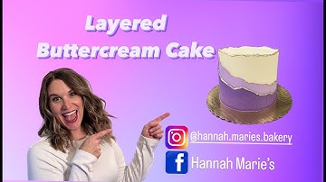 Layered Buttercream Cake (Intermediate)