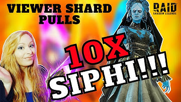 10x Siphi Event! Viewer Shard Pulls • RAID Shadow Legends