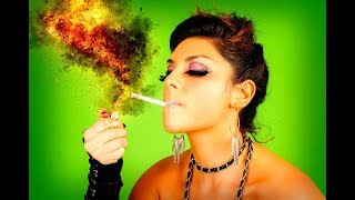 Girls Smoking Weed Compilation