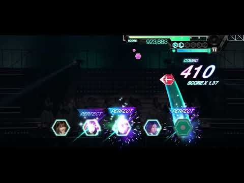 【ユニゾンエアー/ユニエア】キュン (青Lv23) (日向坂46デビューカウントダウンライブ) Perfect Full Combo/AP