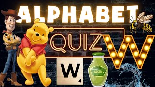 Alphabet Quiz Series Letter W / 35 Mixed Topic Questions With 