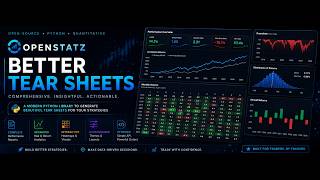OpenStatz Python Library for Quants and System Traders