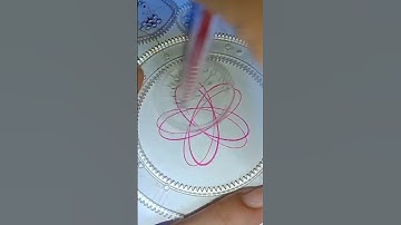 Oddly Satisfying Spirograph 🌀 #ytshort #shortfeed #spirograph #art #satisfying #fypシ