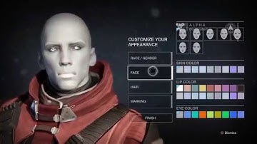 Destiny First Look Alpha Character Creation!