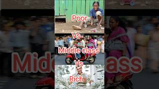 Poor vs Middle class vs Rich #trending #motivation #finhabits #money #education #stockmarket #money