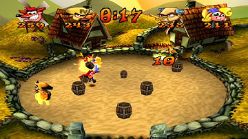 Crash Bash - Keg Kaboom Platinum Relic