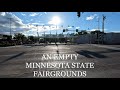 Abandoned  minnesota state fairgrounds by ebike  4k gopro pov