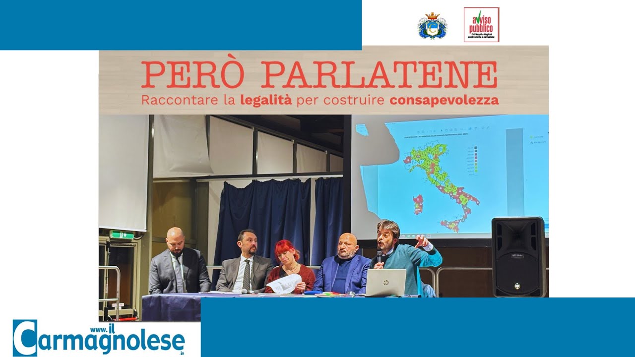 Però Parlatene: Amministratori sotto tiro e difesa della democrazia | L’incontro di Carmagnola