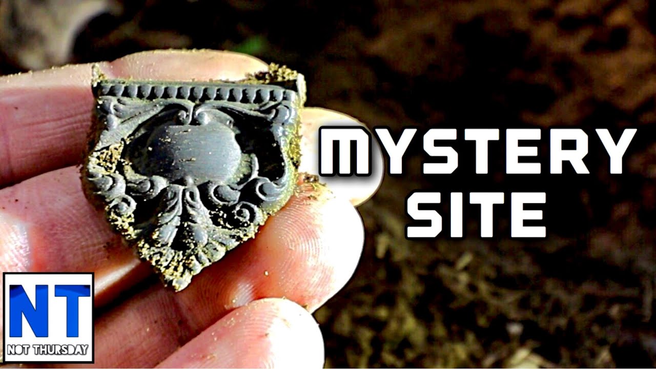 Metal detecting a mystery site where all kinds of stuff is found - YouTube