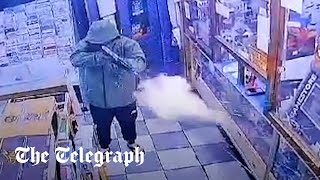 video: Security guard arrested after shots fired at shop, cinema and house in Liverpool