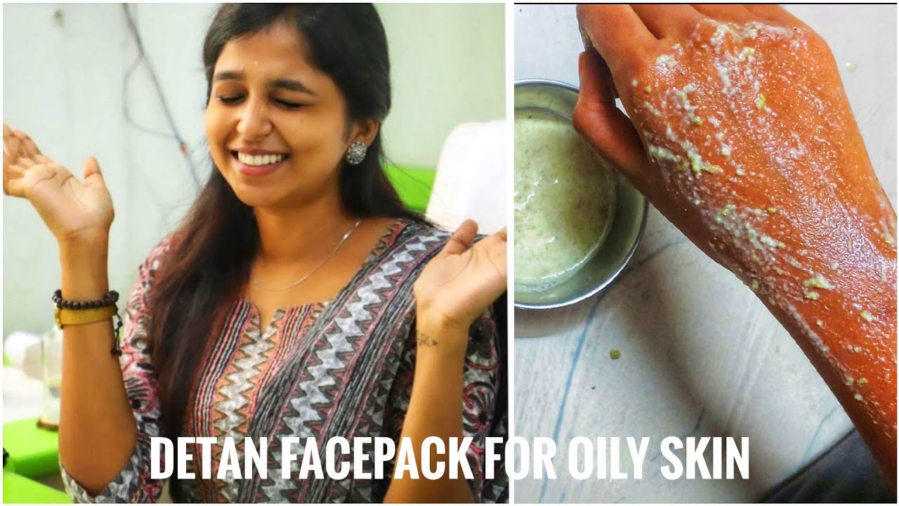 Dr.Sharmika Tharun Detan facepack for oily skin💃 Wow Result in just