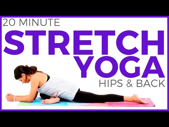 20 minute Deep Stretch Yoga for Athletes 🙌🏽 FLEXIBILITY & HIPS class=