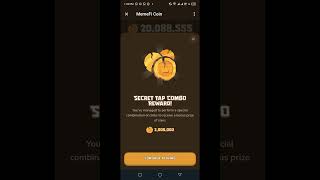 18 jun MemeFi code for 20 million coins Telegram projects 👀🧡 EarnFreeonline #earningapp
