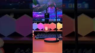 💡 Magnetic Levitating Light Bulb Lamp – Floating LED Night Light with Wireless Magnetic Suspension