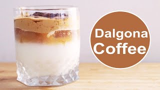 Dalgona Coffee Recipe | How To make Whipped Coffee  | Dalgona Coffee At Home
