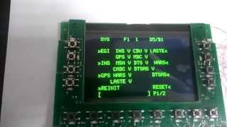 CDU panel display working