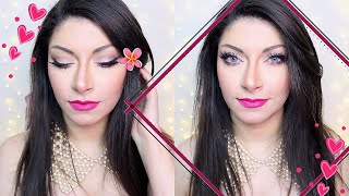 🇺🇸  Soft Easy SEXY Glam Valentine's Day Makeup Tutorial screenshot 4