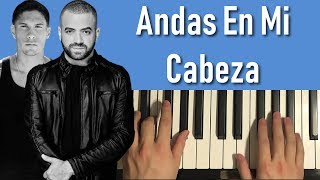 HOW TO PLAY - Chino y Nacho - Andas En Mi Cabeza (Piano Tutorial Lesson) screenshot 3