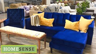 HOME SENSE FURNITURE SOFAS COUCHES ARMCHAIRS COFFEE TABLES SHOP WITH ME SHOPPING STORE WALK THROUGH