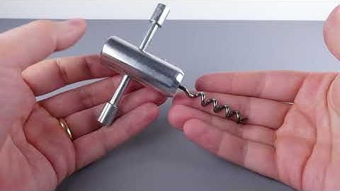 Corky - The Uncorker - Bits and Pieces Rare Metal Puzzle by Gary Foshee - Solution Tutorial